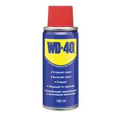 Средство WD-40 универсальное, 100 мл, для тысячи применений в офисе, быту, производстве, WD0000 - фото 13535765