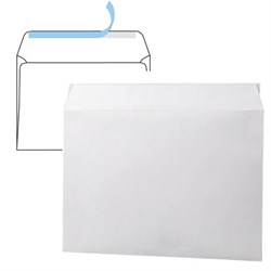 Конверты С4 (229х324 мм), отрывная лента, 100 г/м2, КОМПЛЕКТ 500 шт., внутренняя запечатка, 48927 - фото 13549637