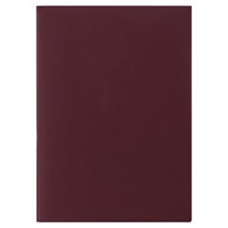 Папка адресная бумвинил без надписи, формат А4, бордовая, индивидуальная упаковка, STAFF "Basic", 129634 - фото 13550540
