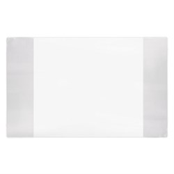 Обложка ПВХ для тетрадей и дневников, ПЛОТНАЯ, 100 мкм, 210х350 мм, прозрачная, ПИФАГОР, 227479 - фото 13550800