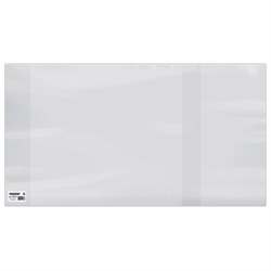 Обложка ПВХ со штрихкодом для учебников А4 БОЛЬШОГО ФОРМАТА, контурных карт, атласов, ПЛОТНАЯ, 120 мкм, 292х560 мм, ПИФАГОР, 227492 - фото 13550811