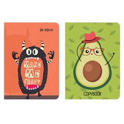 Тетради 60 л. в линию обложка SoftTouch, НАБОР 2 шт., бежевая бумага 70 г/м2, сшивка, B5 (179х250 мм), КОНТРАСТ, BRAUBERG, 403826 - фото 13551061