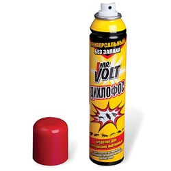 Средство от насекомых 200 мл, ДИХЛОФОС, MR.VOLT (Мистер Вольт), аэрозоль - фото 13552476