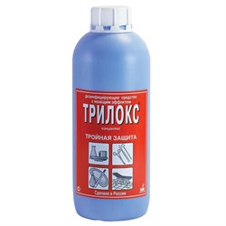 Средство дезинфицирующее для любых поверхностей концентрат 1 л, ТРИЛОКС, с моющим эффектом, ДТ-1К - фото 13553113