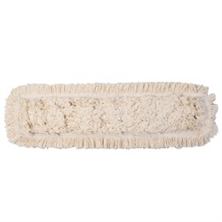 Насадка МОП плоская 60 см для швабры-рамки, карманы, хлопок, VILEDA "ДастМоп", 118102 - фото 13555681