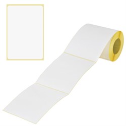 Этикетки термотрансферные, ПОЛУГЛЯНЕЦ, 100х150 мм, 250 этикеток в ролике, 111976 - фото 13558657