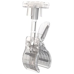 Держатели-прищепки для рамок POS универсальные, КОМПЛЕКТ 10 шт., CLAMP-T, пластиковые, прозрачные, 102186-00 - фото 13559666