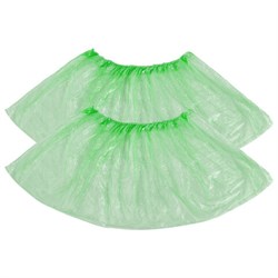 Бахилы MERIDIAN СТАНДАРТ 2,3 грамма, зеленые, КОМПЛЕКТ 100 штук (50 пар), 40х15 см, ПНД - фото 13563411