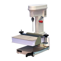 Станок для архивного переплета YUNGER M268 (Юнгер), 250 Вт, с лотком, сшивка до 100 мм (950 листов), 530965 - фото 13569764