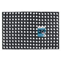 Коврик входной резиновый грязесборный ячеистый, 100х150 см, толщина 16 мм, LAIMA EXPERT, 607814 - фото 13583598