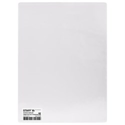 Обложка-файл для свидетельства о рождении, 190х260 мм, ПВХ, прозрачная, STAFF, 237584 - фото 13589583