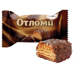 Конфеты вафельные АККОНД "Отломи" с молочной карамелью, 360 г - фото 13591579