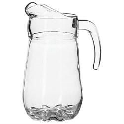Кувшин прозрачный, объем 1370 мл, фактурное стекло, PASABAHCE "СИЛЬВАНА", фирменная подарочная упаковка, 43334 - фото 13595205