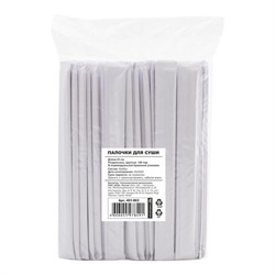 Палочки для суши бамбуковые 23 см, круглые, КОМПЛЕКТ 100 пар в индивидуальной бумажной упаковке, СТАНДАРТ, 401-863 - фото 13599125