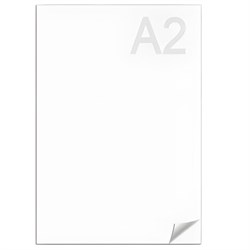 Ватман, формат А2 (594х420 мм), 1 лист, плотность 200 г/м2, ГОЗНАК Краснокамск - фото 13607391