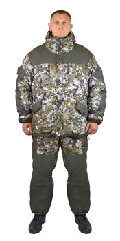 Костюм зимний Горка-Тактик (тк.Дюспо,120) брюки, серая ситка - фото 13639854