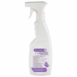 Антисептик для рук/поверхностей (спирт 70%) 500 мл, АВАНДЕЗ-А, дезинфицирующий, распылитель - фото 13645398