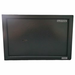 Сейф мебельный DASWERK (ДАСВЕРК) SC-250KL (250х350х250 мм), ключевой замок, графит, 291342 - фото 13681153