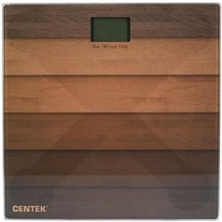 Весы напольные CENTEK CT-2420 "Дерево", электронные, вес до 180 кг, квадрат, стекло, с рисунком, CT-2420 Wood - фото 13681253