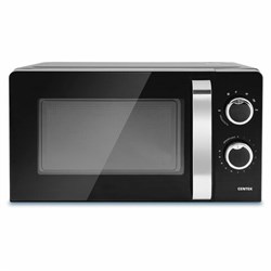 Микроволновая печь CENTEK CT-1575, объем 20 л, мощность 700 Вт, механическое управление, черная - фото 13681280