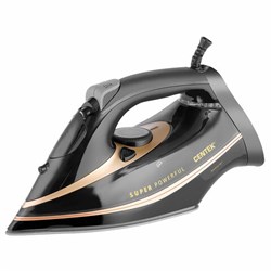 Утюг CENTEK CT-2346, 3200 Вт, керамическое покрытие, антикапля, антинакипь, черный/золотой, CT-2346 GOLD - фото 13681292