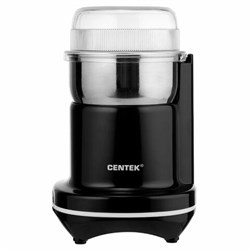 Кофемолка CENTEK CT-1365, мощность 250 Вт, вместимость 70 г, пластик, черная, CT-1365 Black - фото 13687025