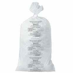 Пакеты для медицинских отходов КОМПЛЕКТ 50 шт., класс А (белые) 100 л, 60х100 см, 16 мкм, ПТП "Киль" - фото 13687124