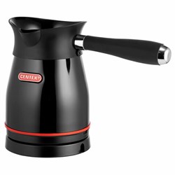 Турка электрическая CENTEK CT-1098, 0,5 л, 480 Вт, механическое управление, стальная, черная, CT-1098 SS - фото 13695204
