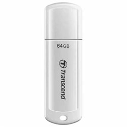 Флеш-диск 64 GB TRANSCEND JetFlash 730, USB 3.1, белый, TS64GJF730 - фото 13695242