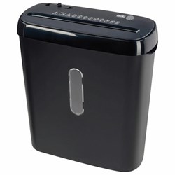 Уничтожитель (шредер) CACTUS CS-SH-A1, 2 уровень секретности, полоски 6 мм, 6 листов, корзина 8 литров - фото 13695301