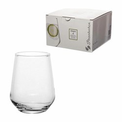 Стакан низкий, объем 425 мл, КОМПЛЕКТ 4 штуки, стекло, PASABAHCE "АЛЛЕГРА", фирменная подарочная упаковка, 41536 - фото 13695581