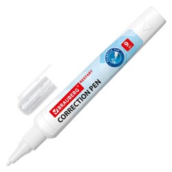 Ручка-корректор с улучшенным пластиковым наконечником BRAUBERG RESTART, 9 мл, 272685 - фото 13701103