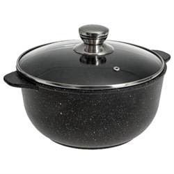 Кастрюля 10 л с жаропрочной крышкой, пятислойное антипригарное покрытие, ГАРДАРИКА "Орион", 1710-04-10 - фото 13701567