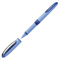 Ручка-роллер SCHNEIDER (Германия) "One Hybrid N", СИНЯЯ, корпус голубой, узел 0,7 мм, линия 0,5 мм, 183503 - фото 13704910