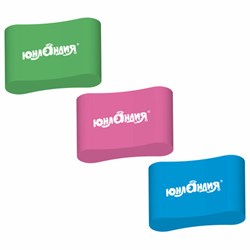 Ластик эргономичный ЮНЛАНДИЯ "СУПЕР", 33х21х10 мм, яркие цвета ассорти, 272667 - фото 13705602