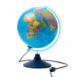 Глобус интерактивный + очки VR, политический / звездного неба GLOBEN, 25 см, подсветкой, INT12500308 - фото 13705863
