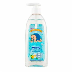 Мыло жидкое для подмывания младенцев гипоаллергенное с ромашкой и чередой 400 мл, МОЕ СОЛНЫШКО, 1794 - фото 13706443