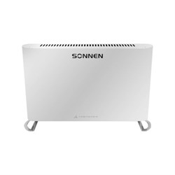 Обогреватель-конвектор SONNEN ONYX-1000.1, 1000 Вт, Х-образный нагревательный элемент, белый, сделано в России, 457629 - фото 13711242