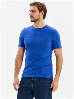 Футболка NEW (тк.Трикотаж,160), синий индиго (васильковый) - фото 13740659