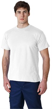 Футболка NEW (тк.Трикотаж,160), белый - фото 13741050