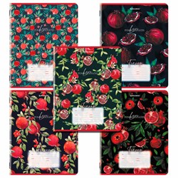 Тетрадь 18 л. BRAUBERG, клетка, обложка картон, ГРАНАТ, 107296 - фото 13742850