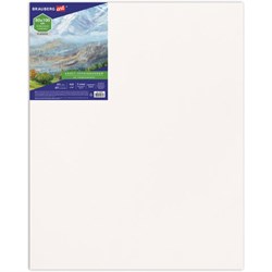 Холст на подрамнике BRAUBERG ART CLASSIC, 80х100см, грунт., 45%хлоп., 55%лен, среднее зерно, 190638 - фото 13743669