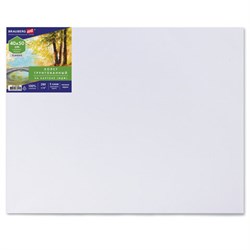 Холст на картоне (МДФ), 40х50 см, 280 г/м2, грунтованный, 100% хлопок, BRAUBERG ART CLASSIC, 192188 - фото 13743772