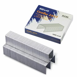 Скобы для степлера №23/17, 1000 штук, KW-trio, от 50 до 140 листов, 023H, -023H - фото 13744106