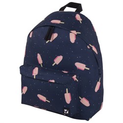 Рюкзак BRAUBERG СИТИ-ФОРМАТ универсальный, "Ice cream", синий, 41х32х14 см, 228858 - фото 13744247