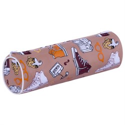 Пенал-тубус ПИФАГОР, мягкий, "HOLIDAY", 20х7 см, 229269 - фото 13744258