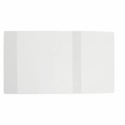 Обложка ПВХ для учебников и тетрадей А4, контурных карт БОЛЬШОГО ФОРМАТА, ПЛОТНАЯ, 100мкм, 300х580 мм, универс., прозрачная, ПИФАГОР, 229318 - фото 13744261