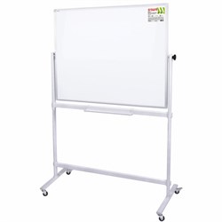 Доска магнитно-маркерная НА СТЕНДЕ 100х150 см, 2-сторонняя, STAFF, 238012 - фото 13744532