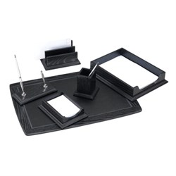 Набор настольный GALANT "Black Hawk" из дерева, 6 предметов, цвет "чёрный дуб", 238167 - фото 13744555