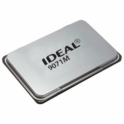 Штемпельная подушка TRODAT IDEAL 9071M, 90х56 мм, металлический корпус, ЧЕРНАЯ, 190091 - фото 13744591